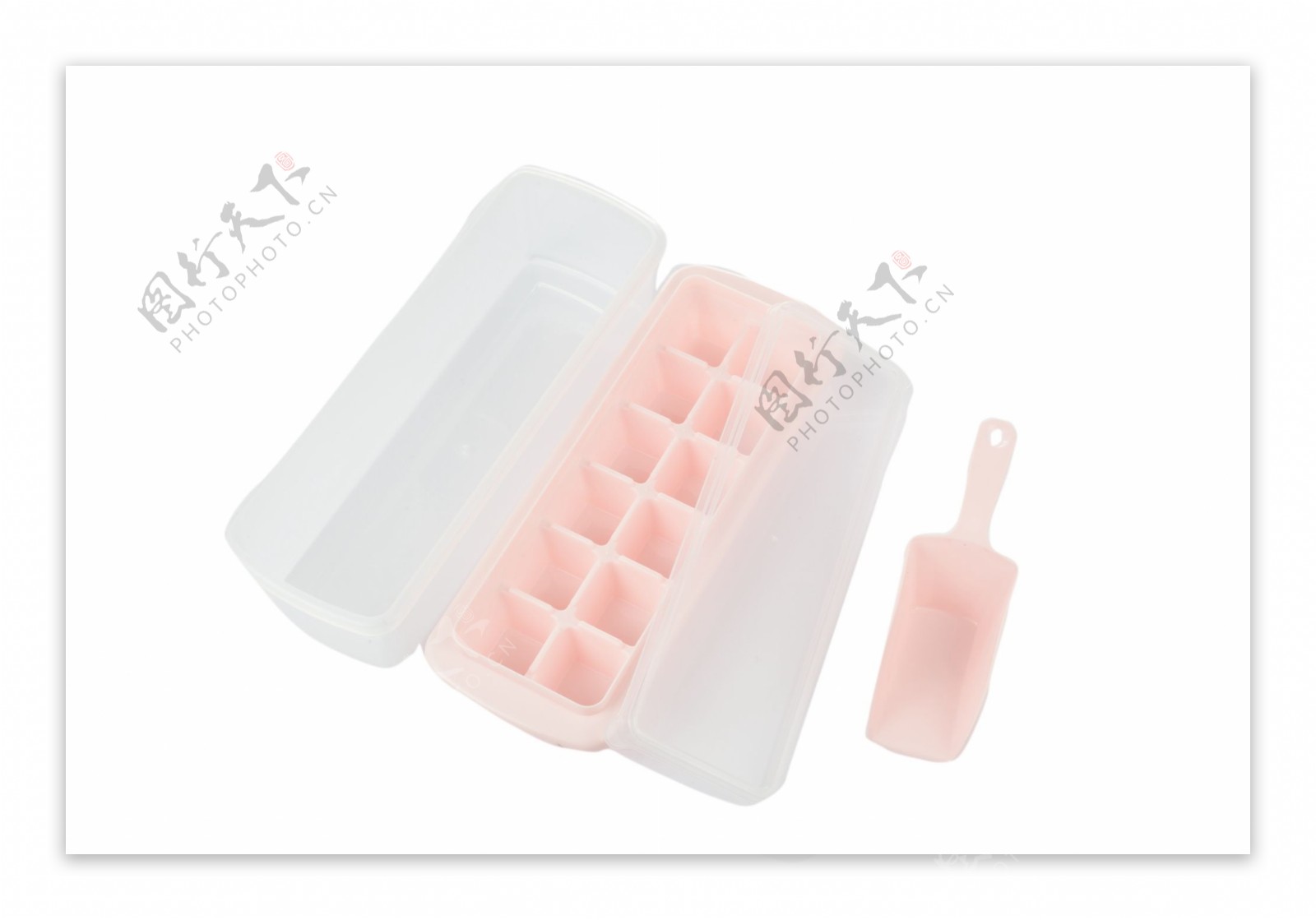 浅粉色冰格模具方便卫生