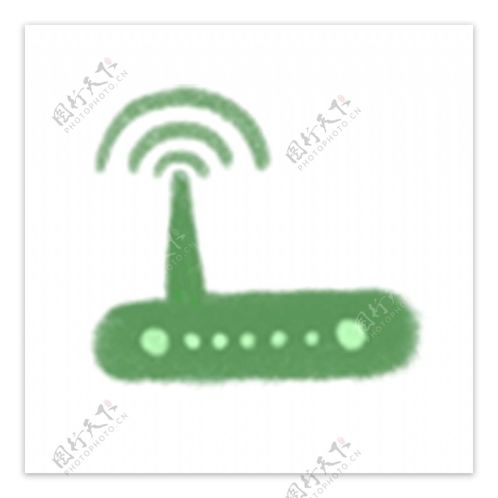 绿色空调家电ui图标