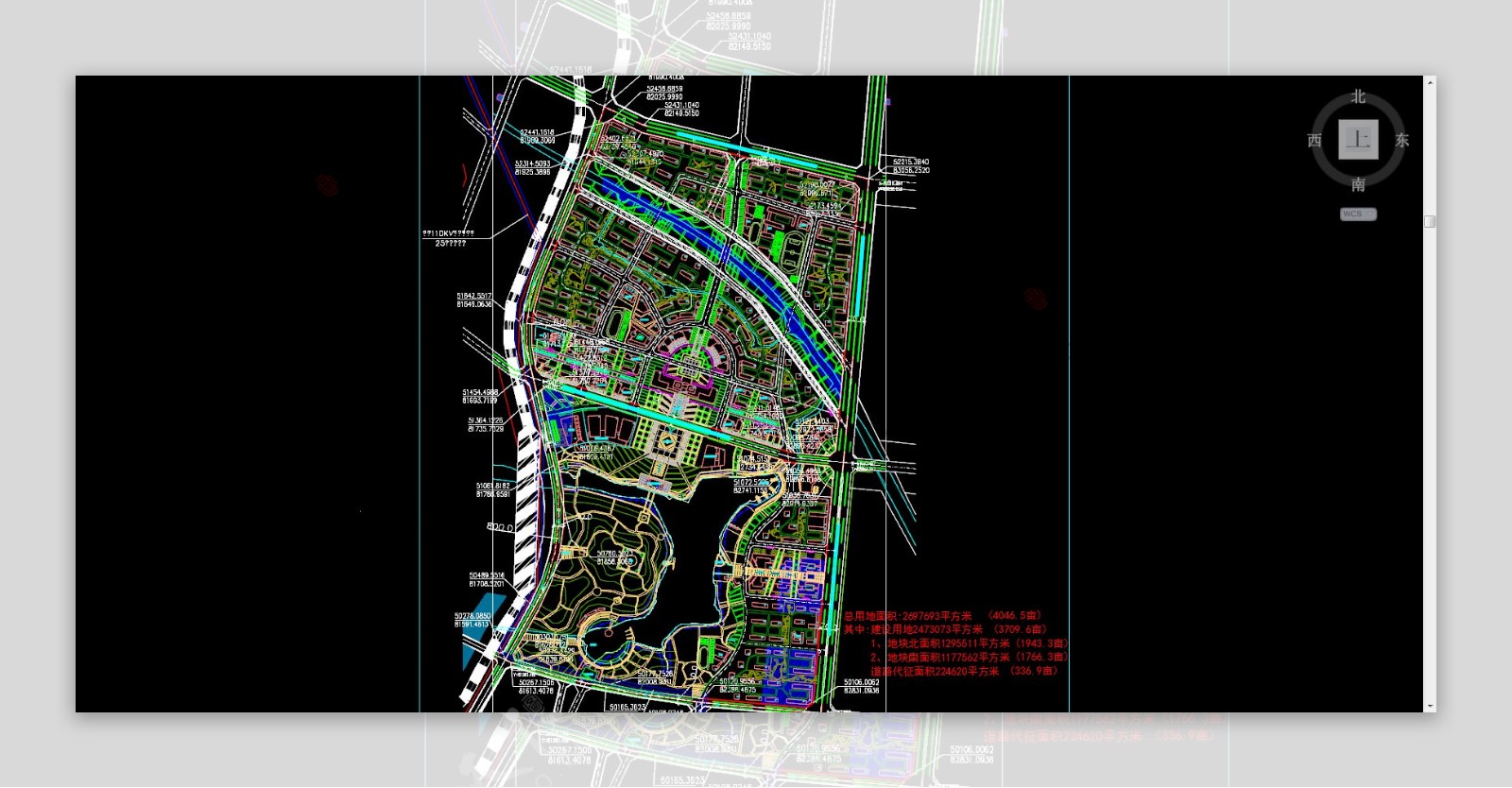 城市设计CAD规划图