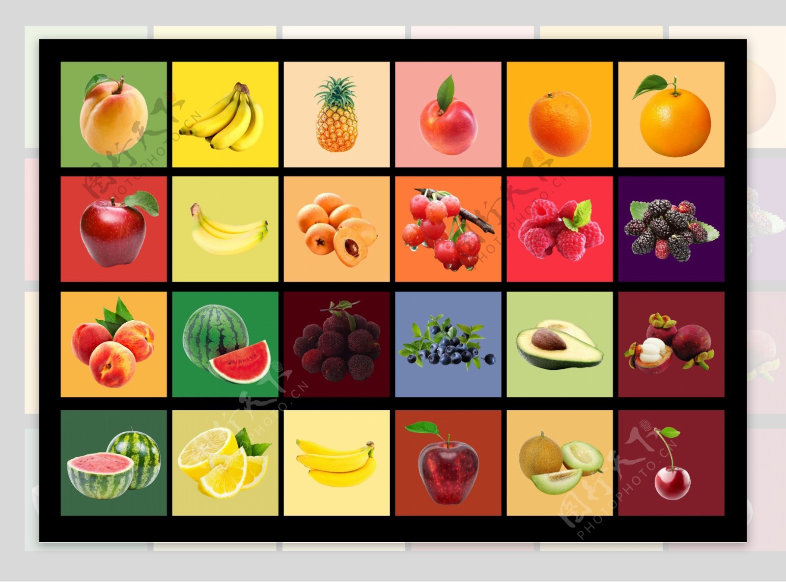 清晰水果抠图素材合集