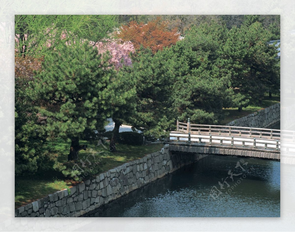 瀑布溪流河流湖泊流水