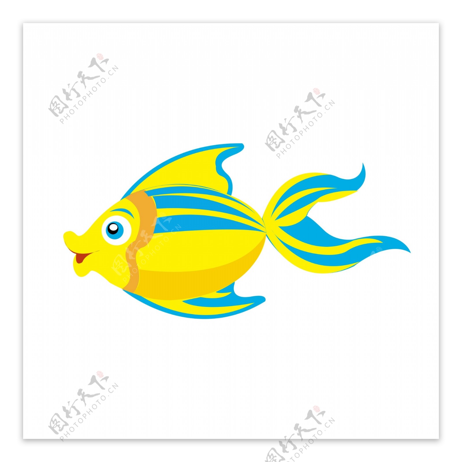 金色小鱼动物