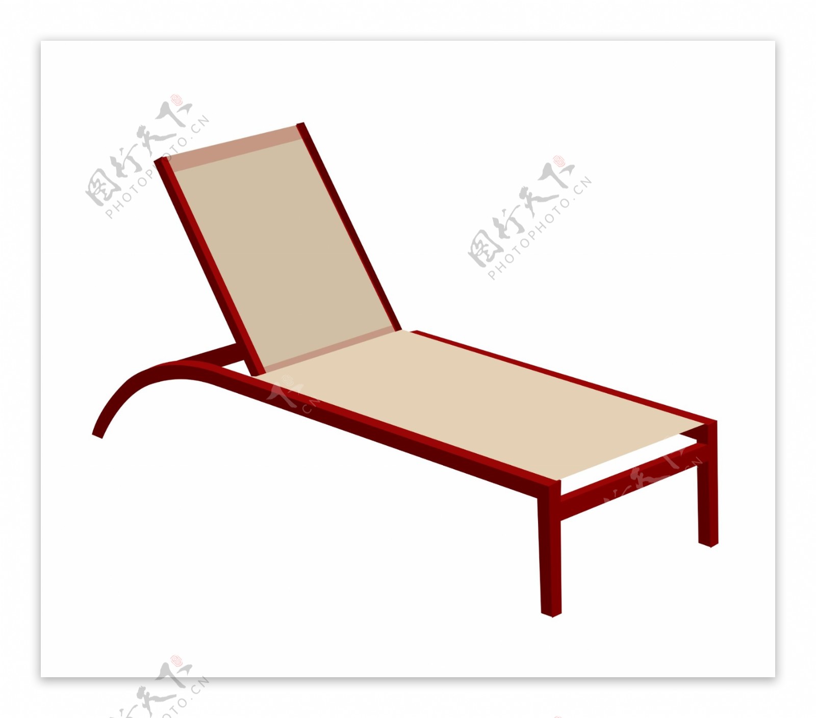 夏季红木躺椅