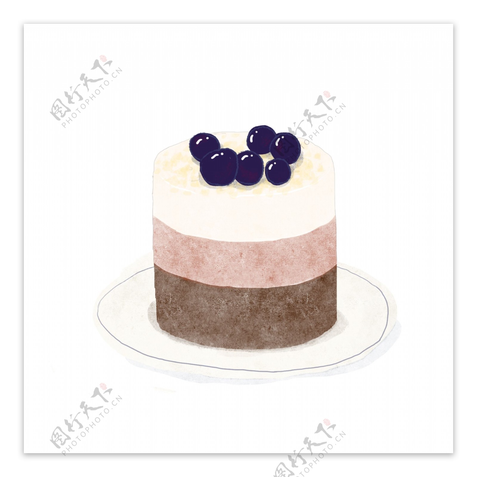 蓝莓小蛋糕