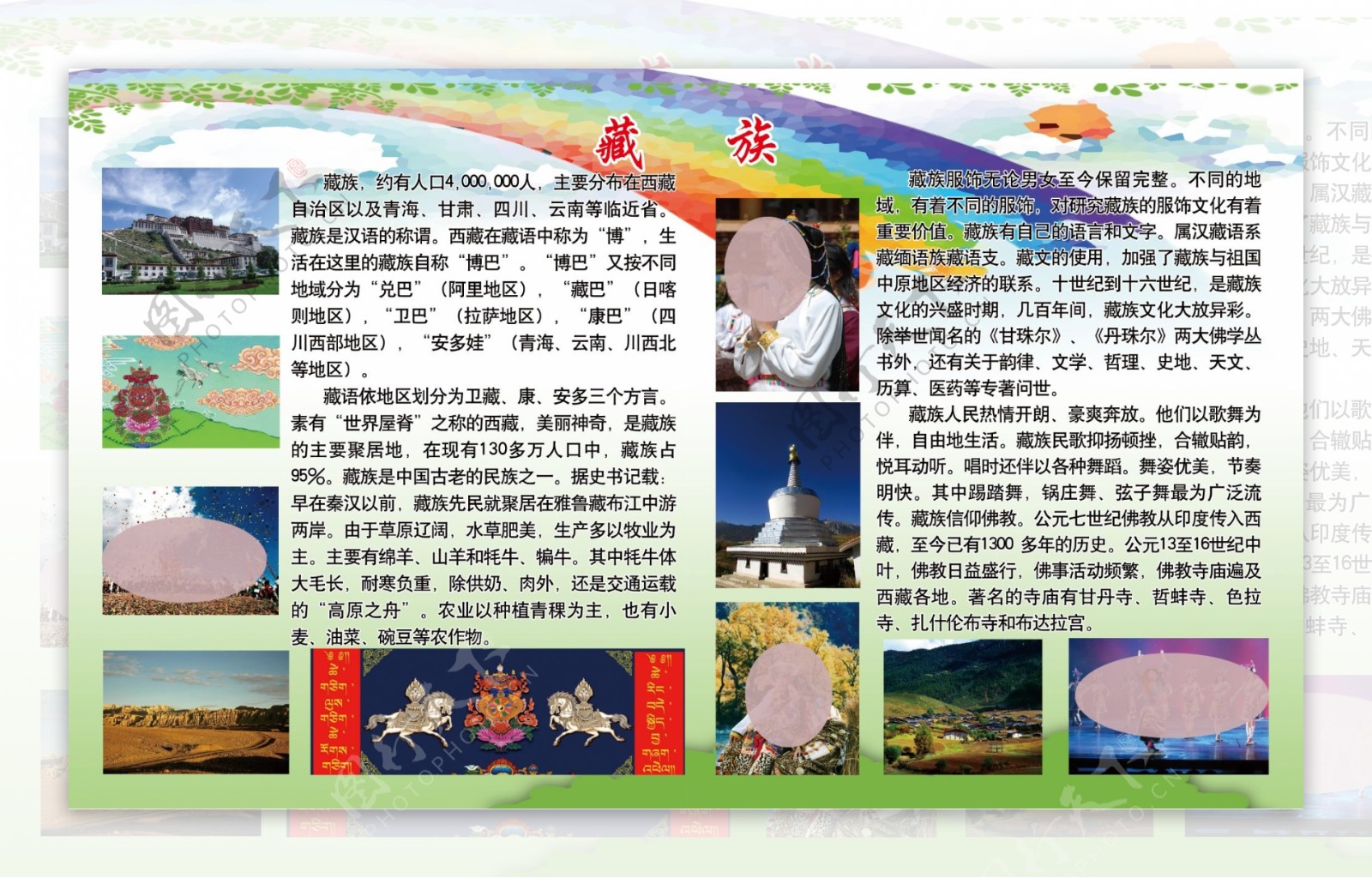 藏族介绍人文风景历史文化