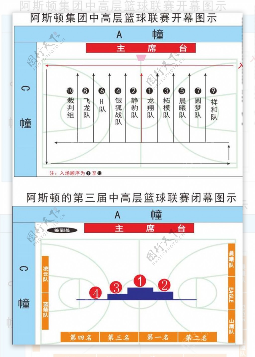 颁奖图