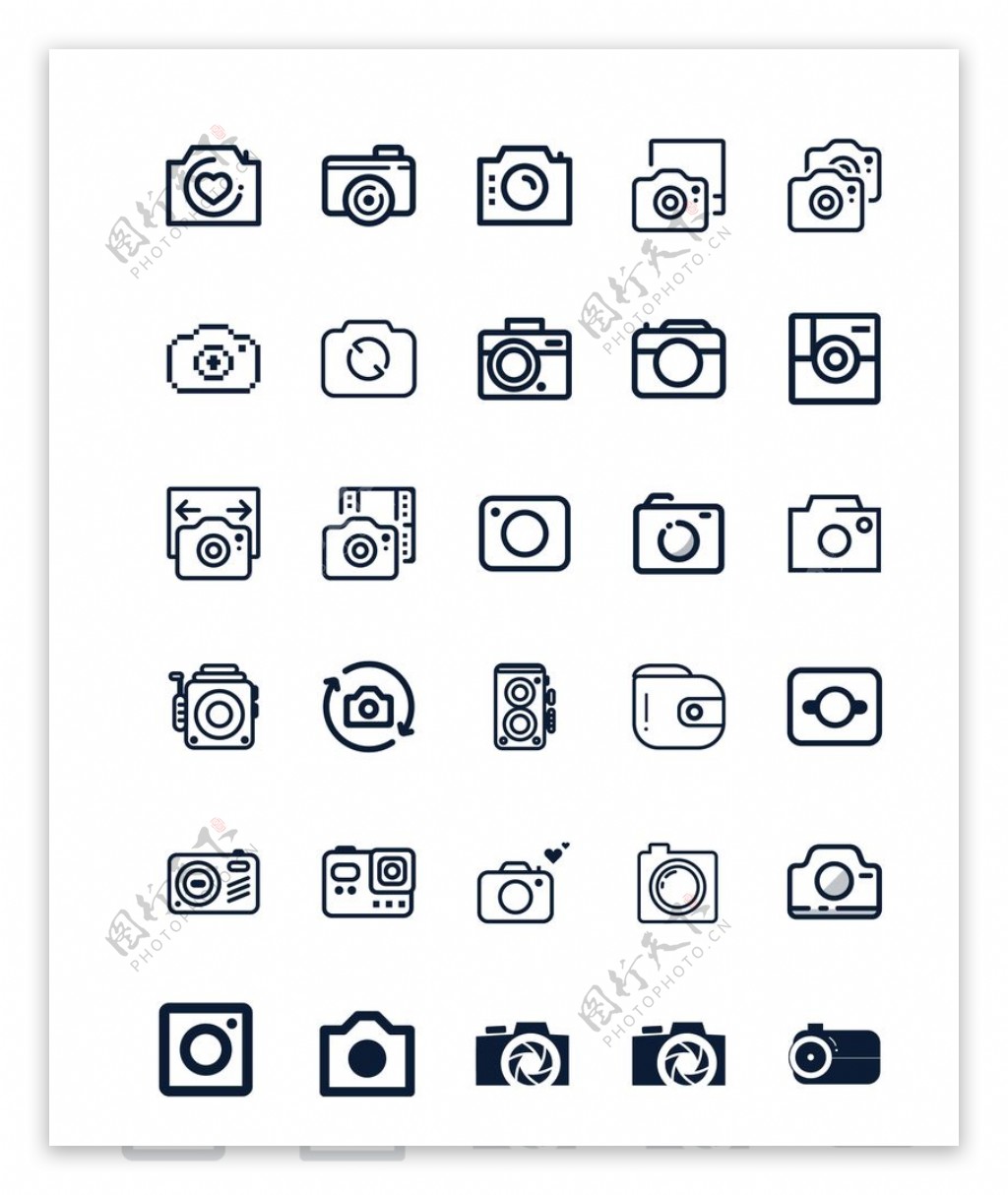 照相机单反图标icon