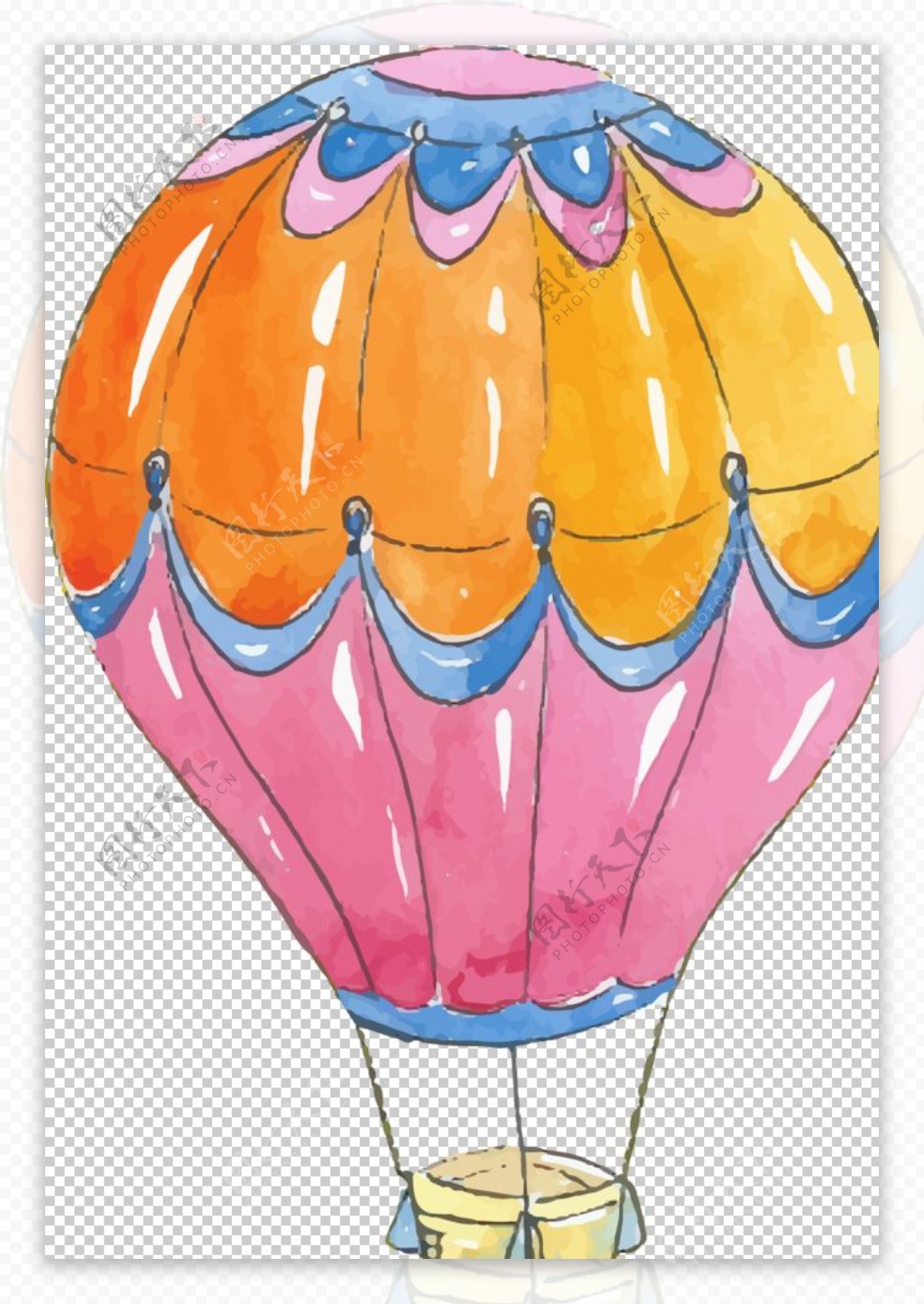 热气球|插画|插画习作|WSSQ - 原创作品 - 站酷 (ZCOOL)