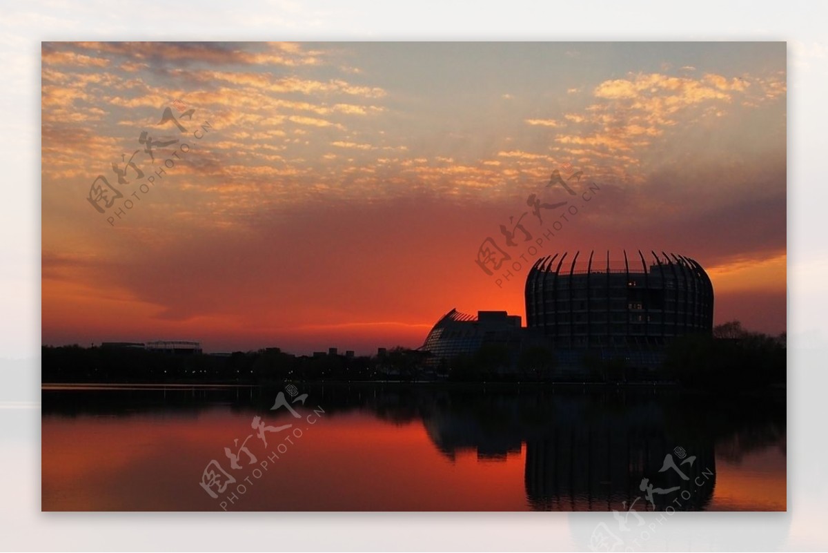 唯美的夕阳美景