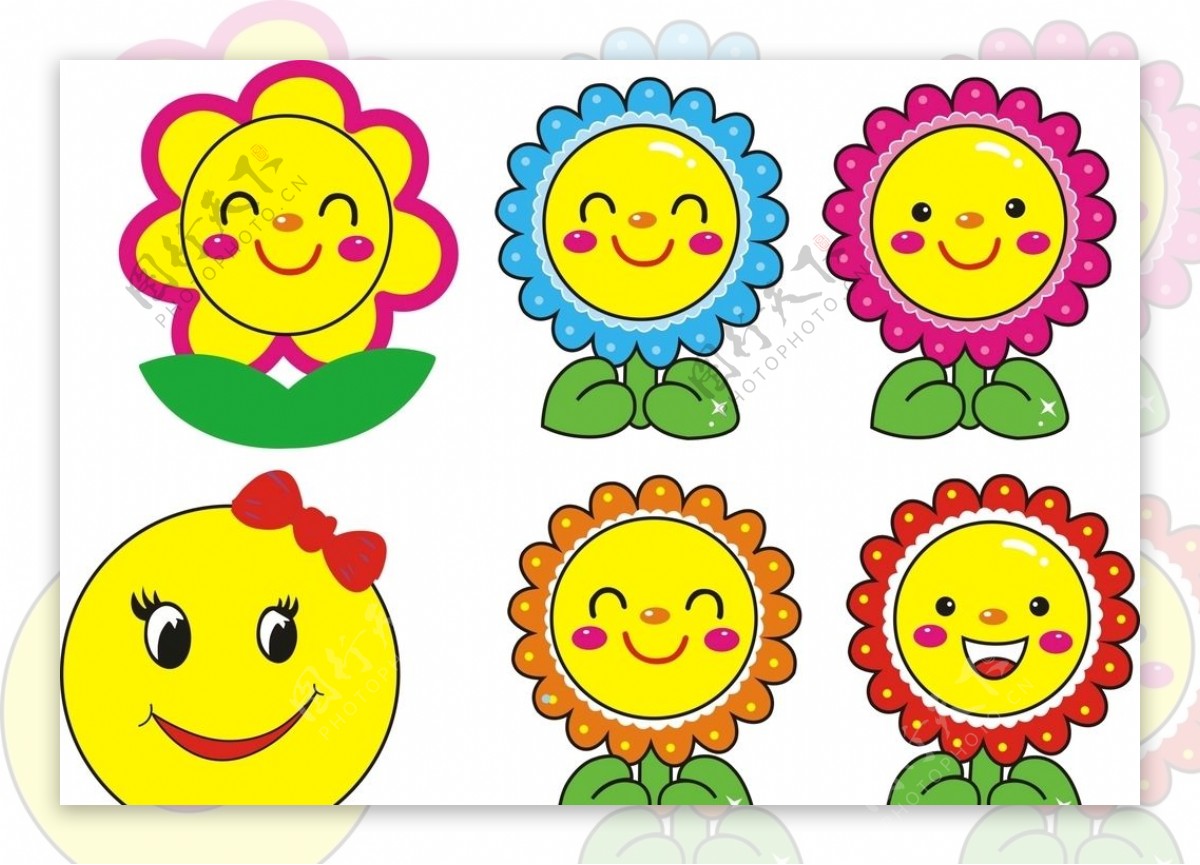 微笑的向日葵素材-微笑的向日葵图片素材下载-觅知网