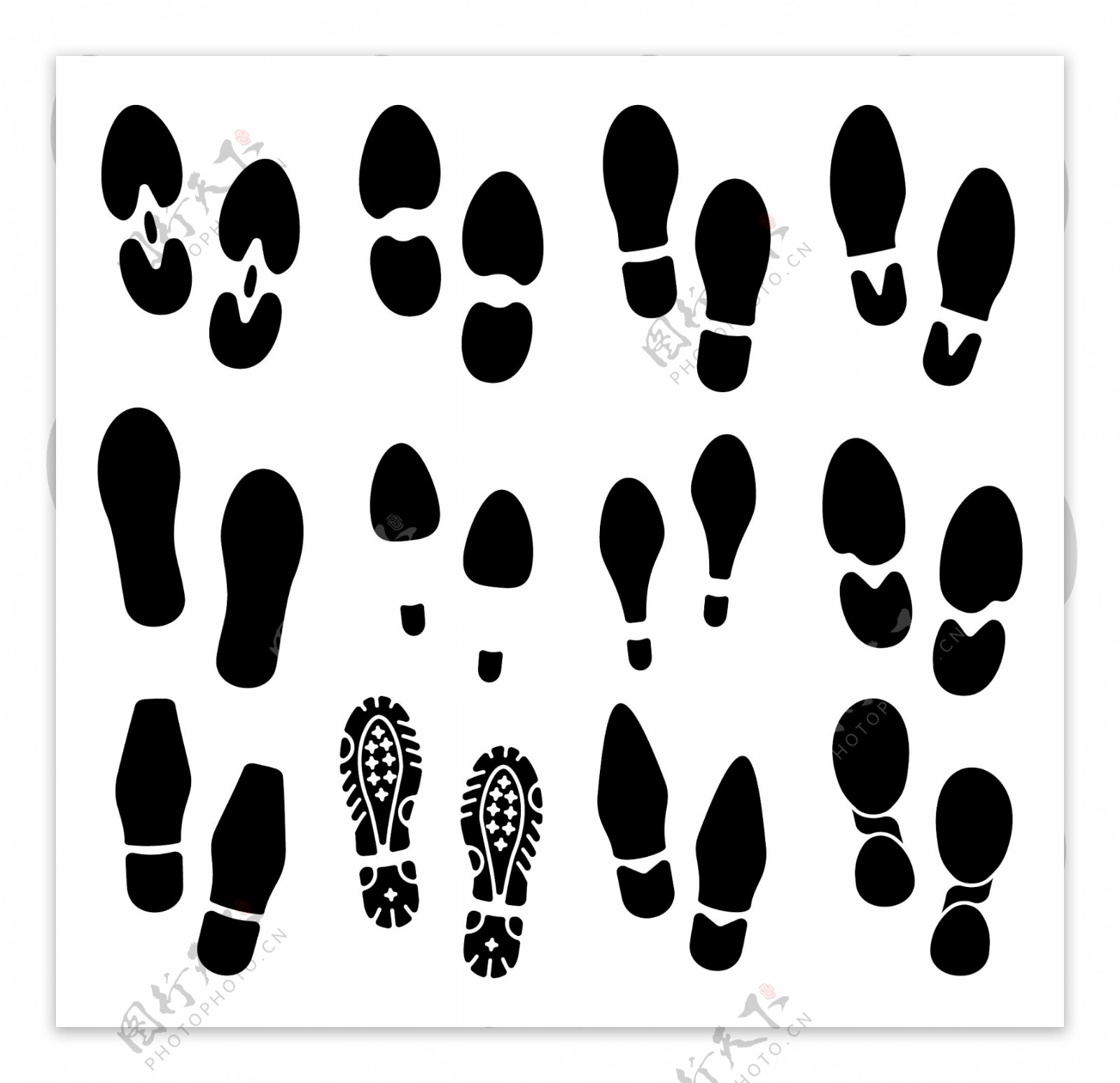 紅色蠟筆腳印插圖 小腳丫 可愛 小孩的腳印, 成長, 五個腳趾, 紅色蠟筆腳印插圖素材圖案，PSD和PNG圖片免費下載