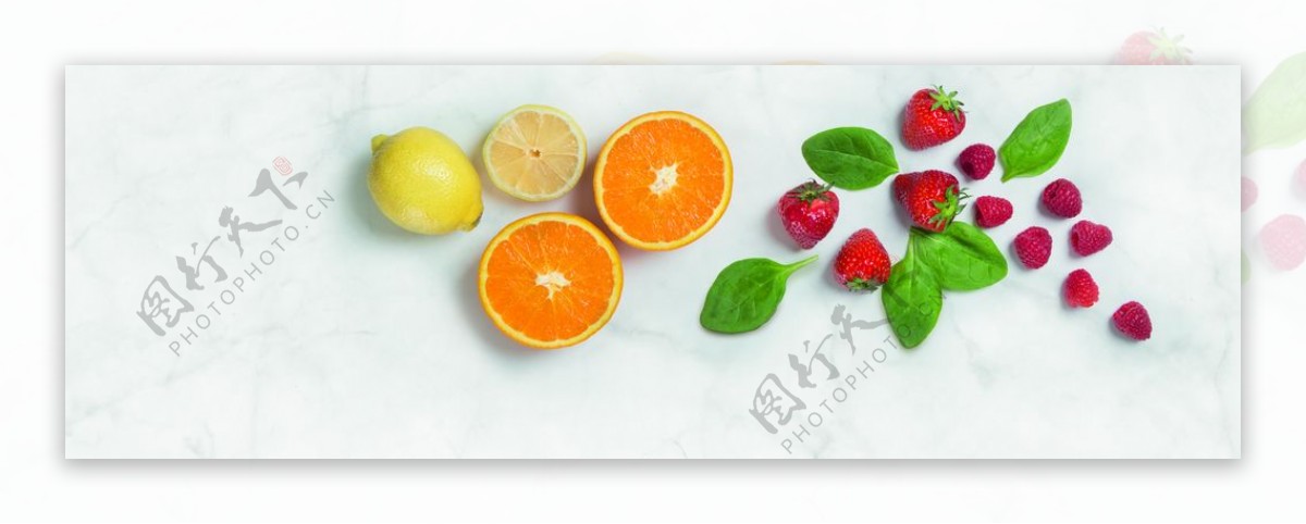 桌面水果底纹水果组合设计背