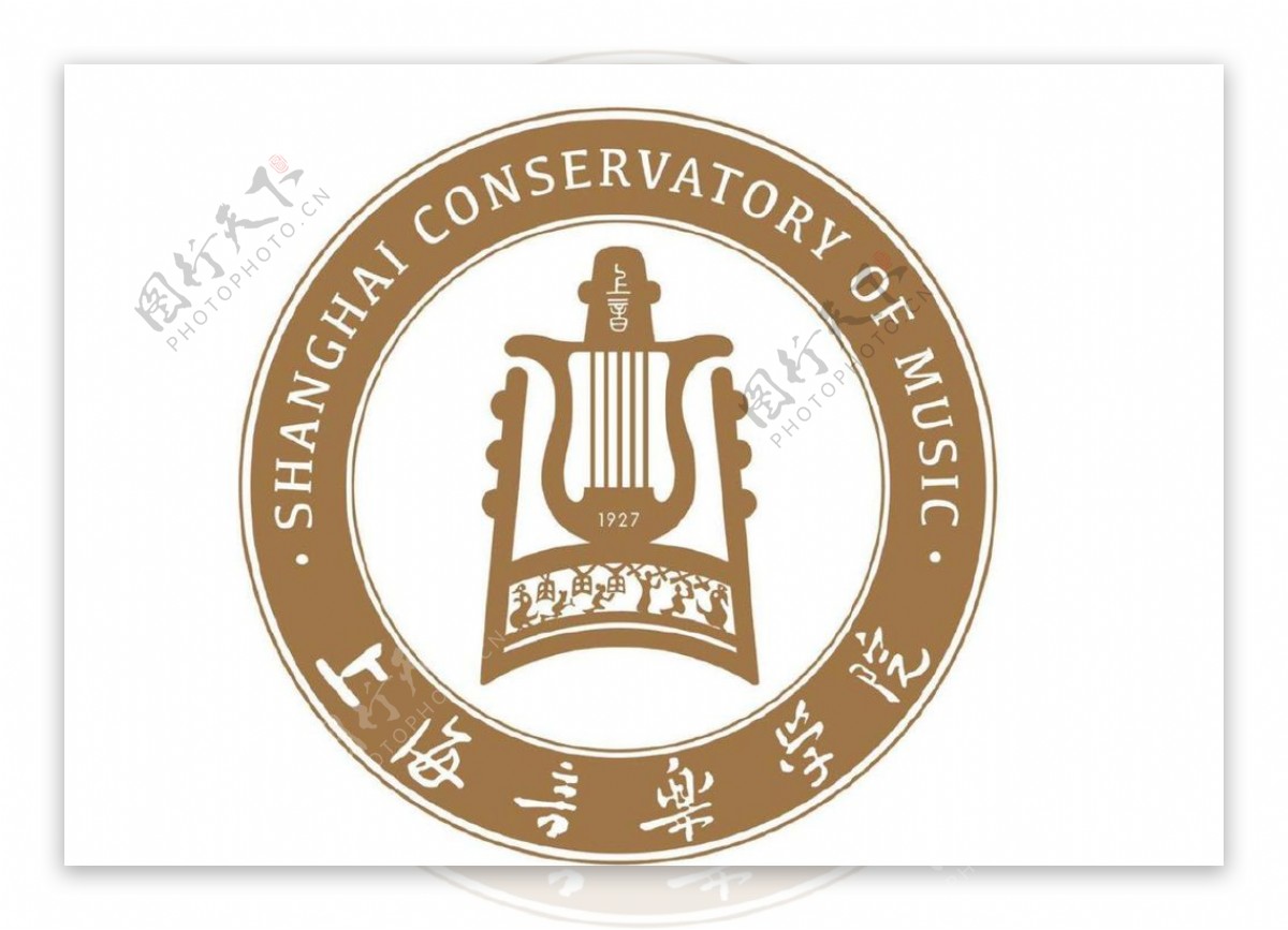 上海音乐学院校徽logo