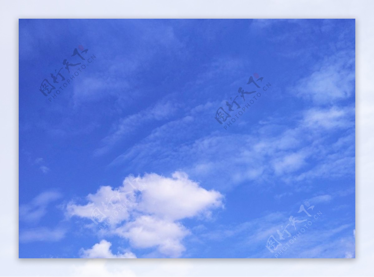 清新壁纸天空蓝天白云