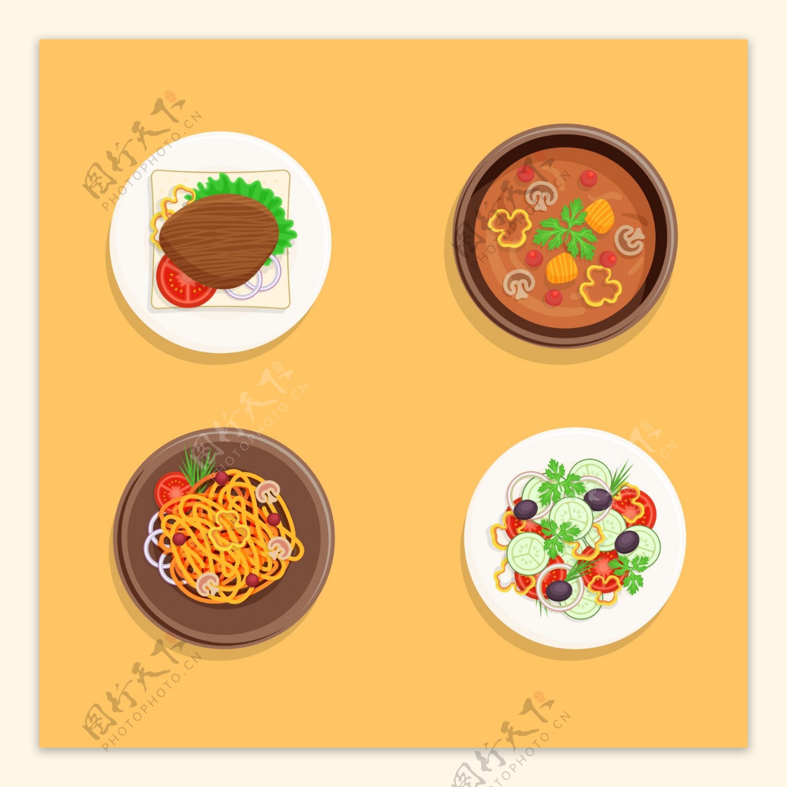 少儿创意美术《美味的涮锅》，孩子们手工做的食物看起来好好吃！_水粉