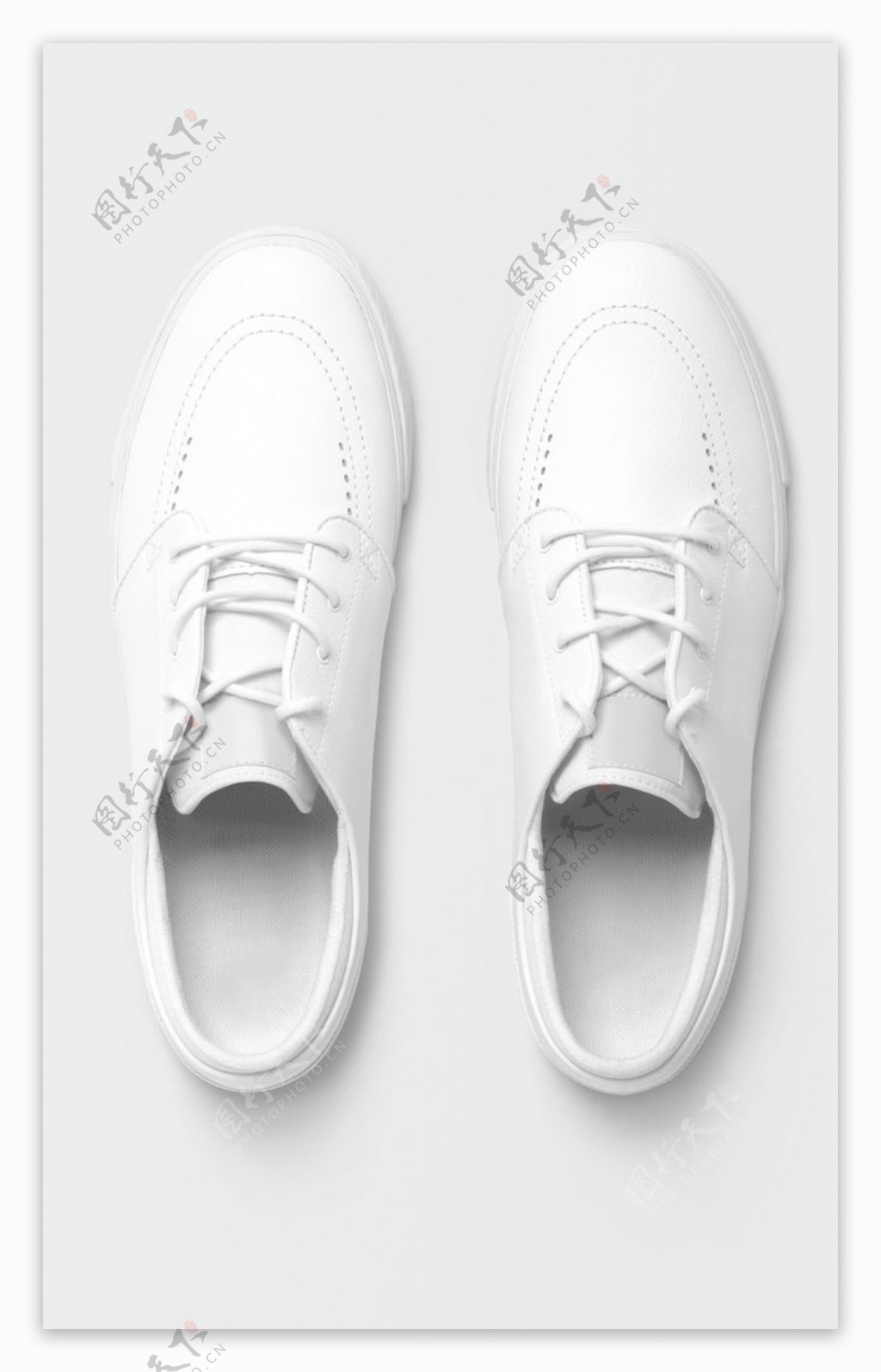 白色的鞋