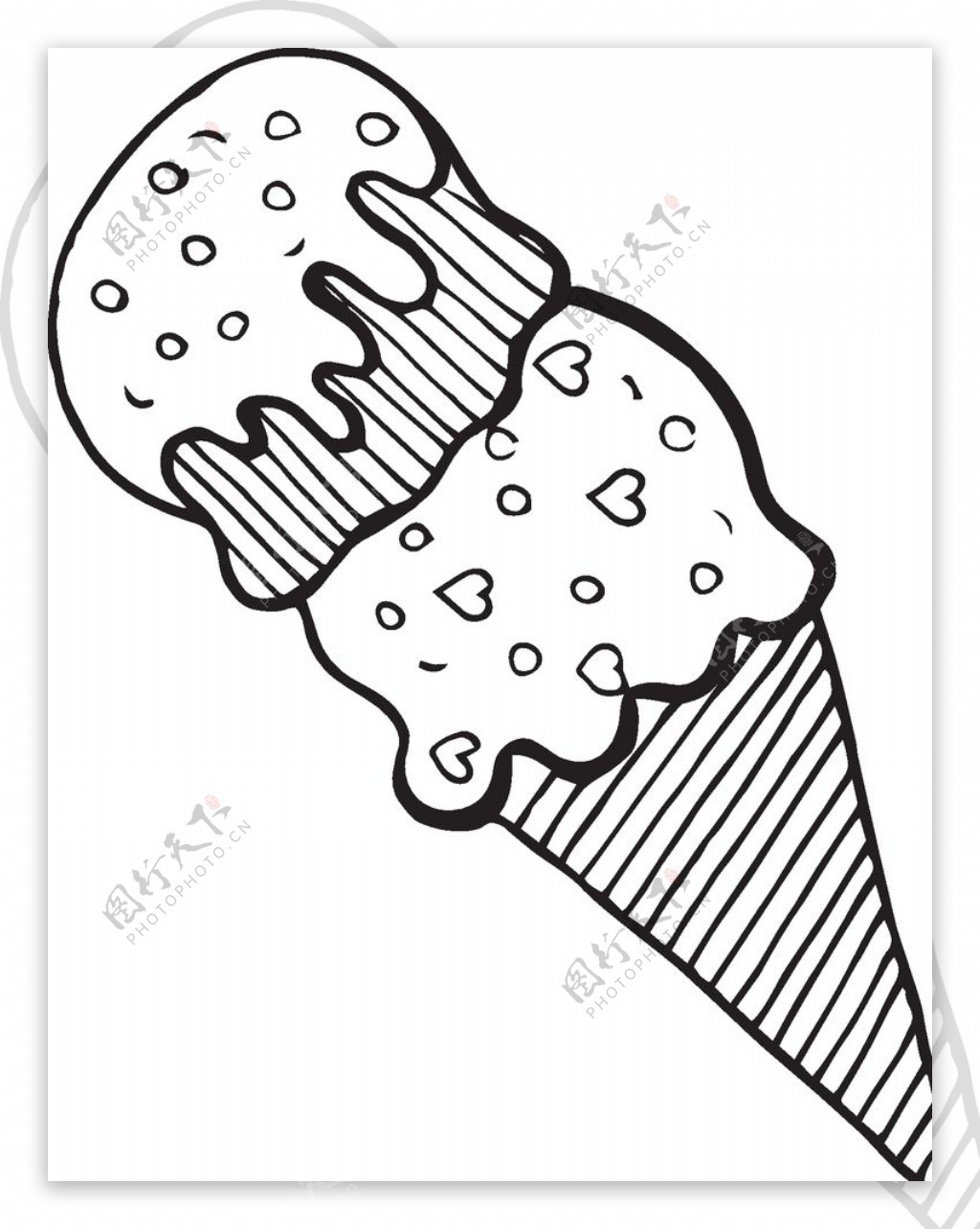 冰淇淋素描