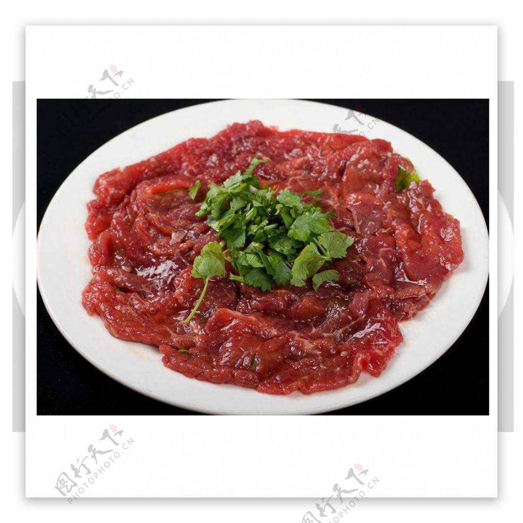 火锅配菜嫩牛肉