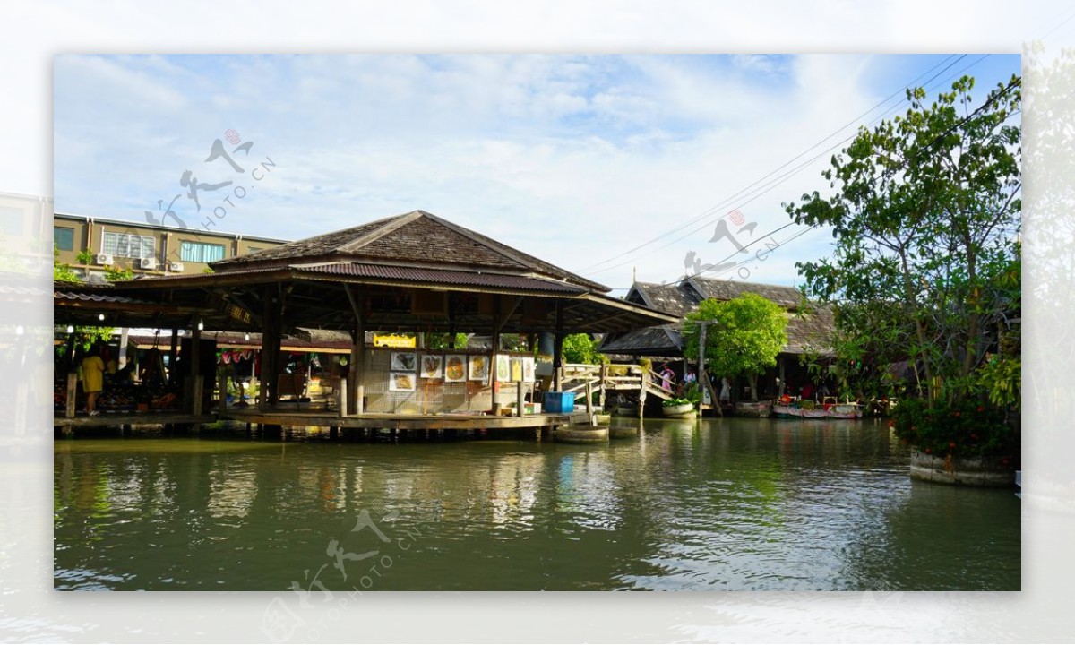 泰国水上市场