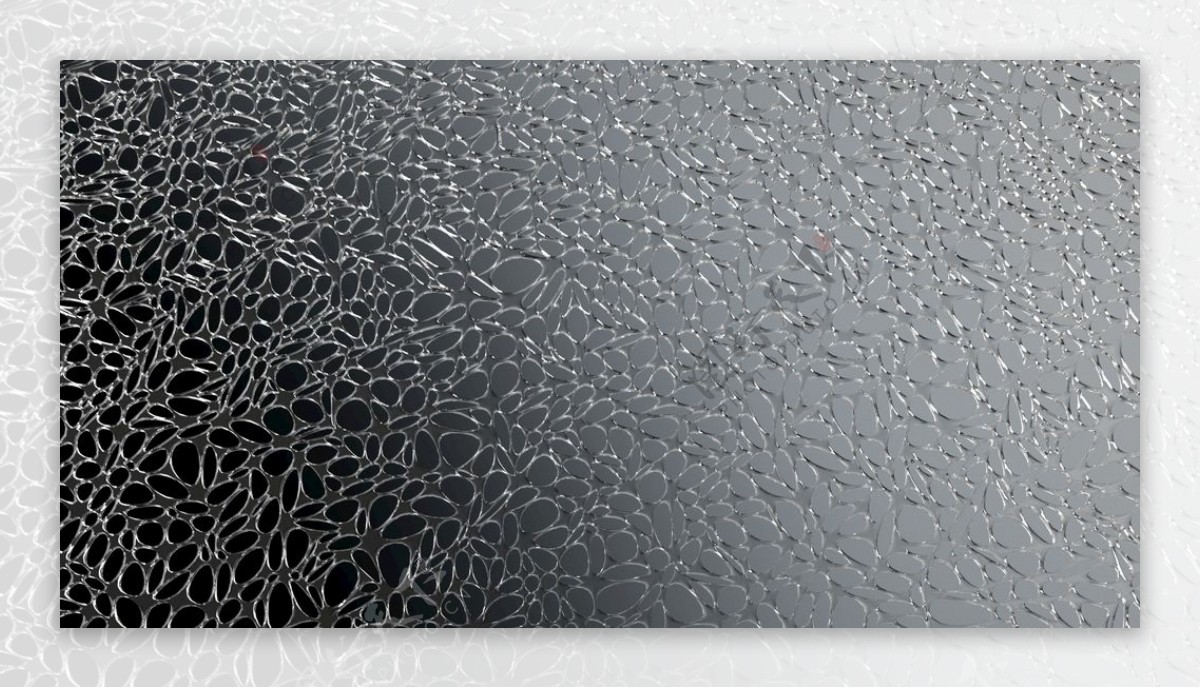 缕空透明玻璃艺蜂窝网格背景纹理