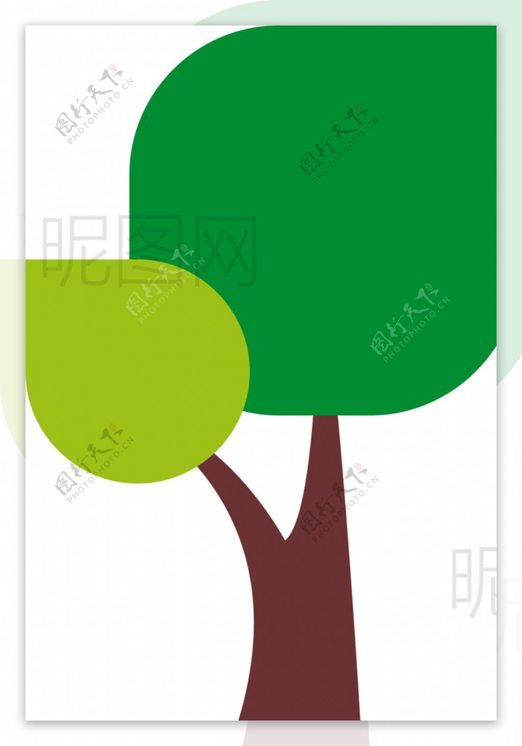绿树
