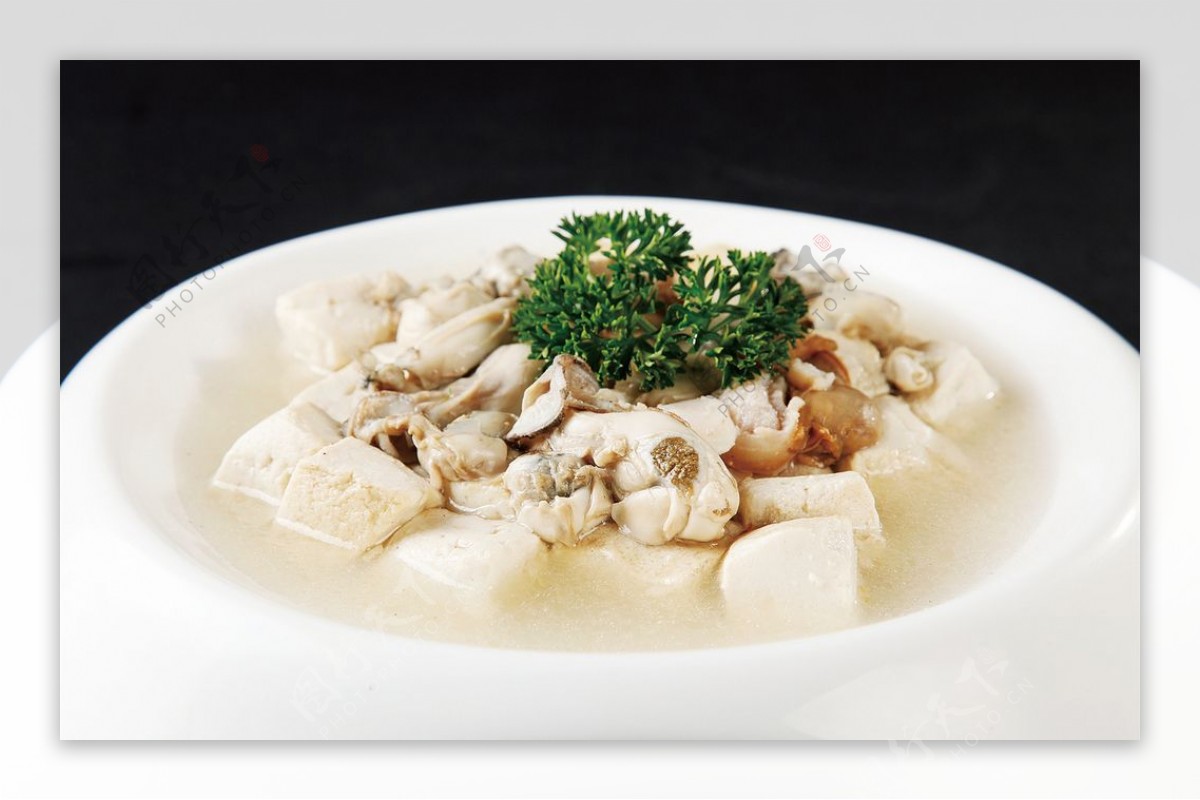 海蛎炖豆腐