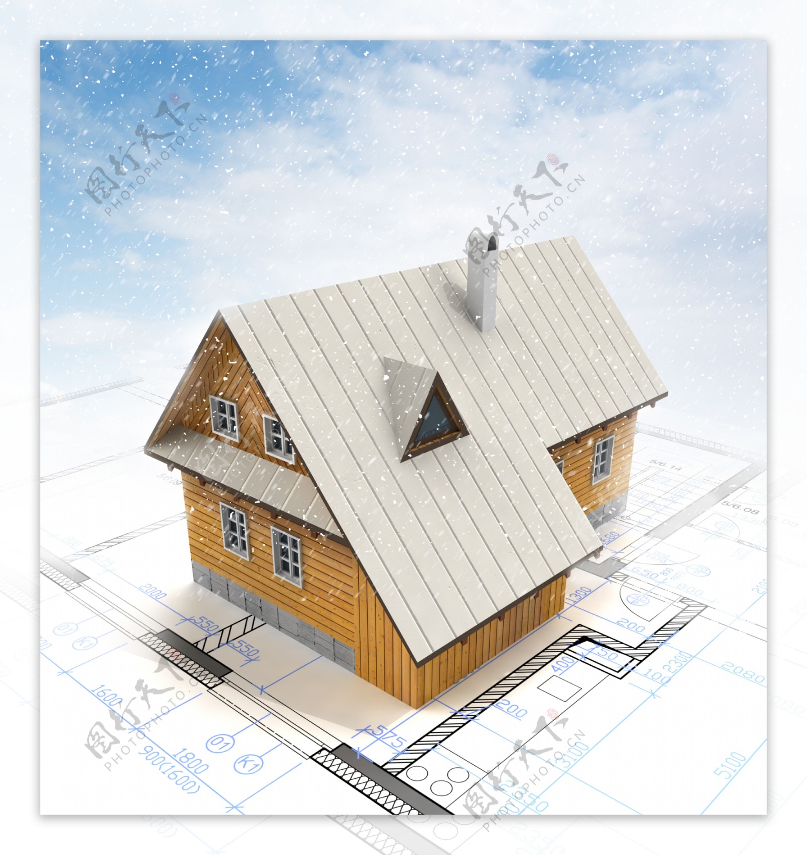 建筑房屋模型