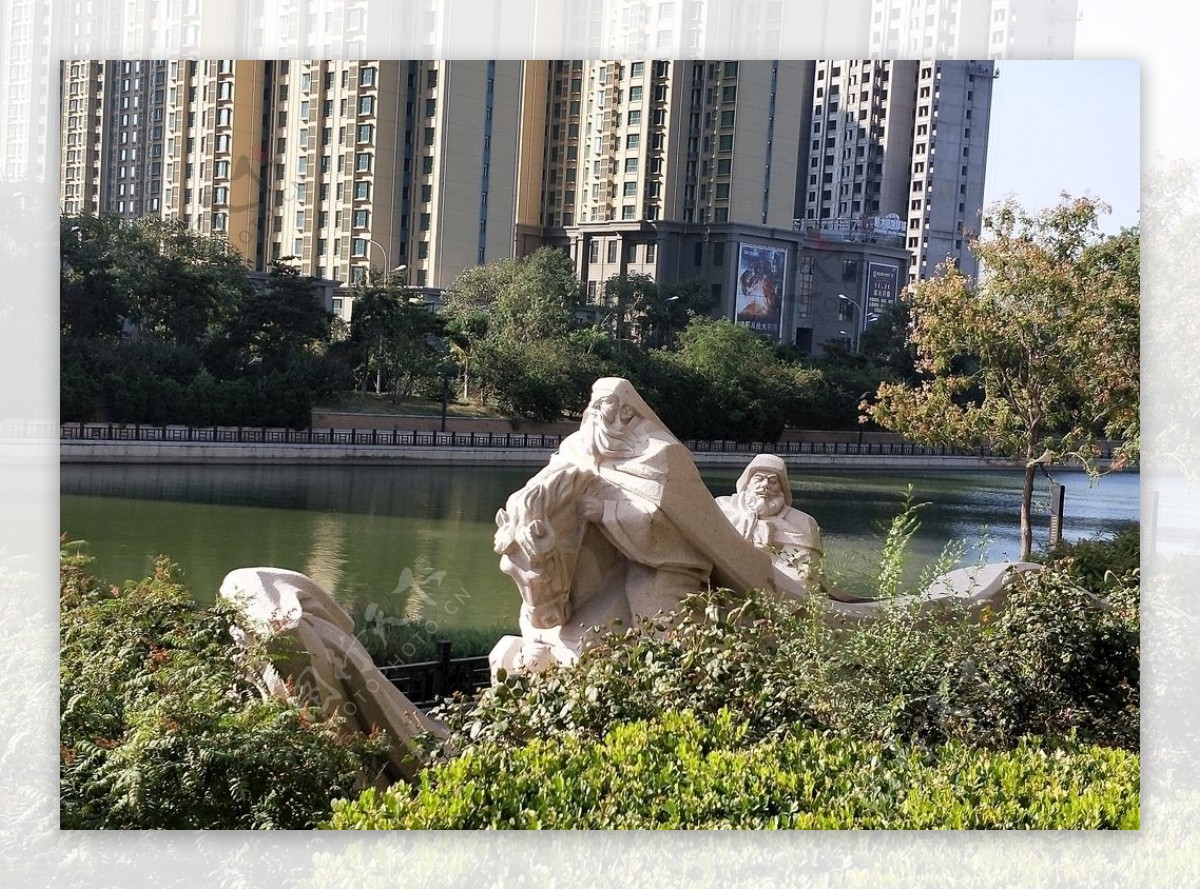 唐山环城水系雕塑
