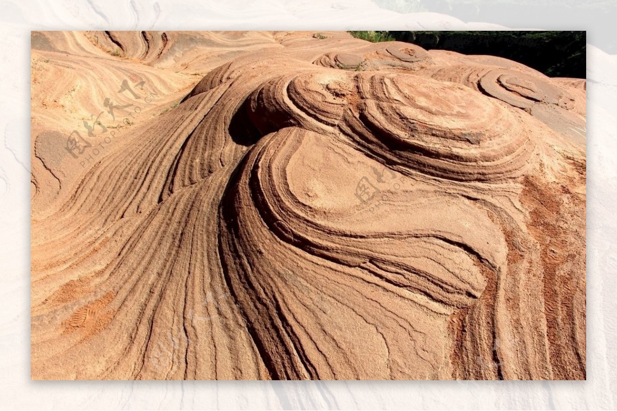 自然肌理曲线岩石摄影