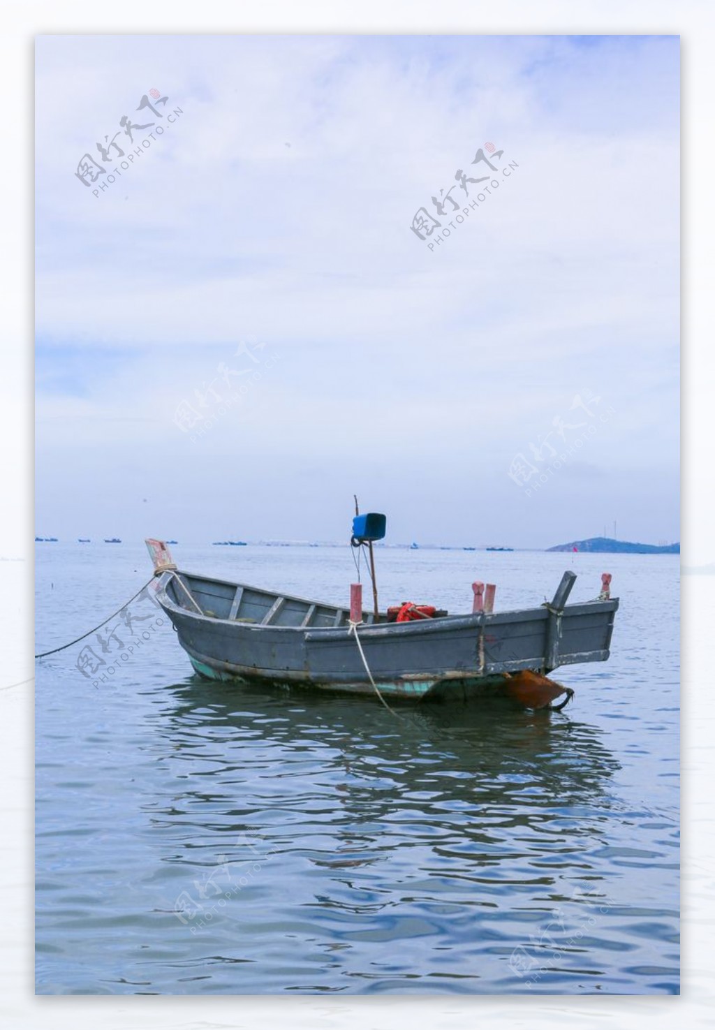 海边小船