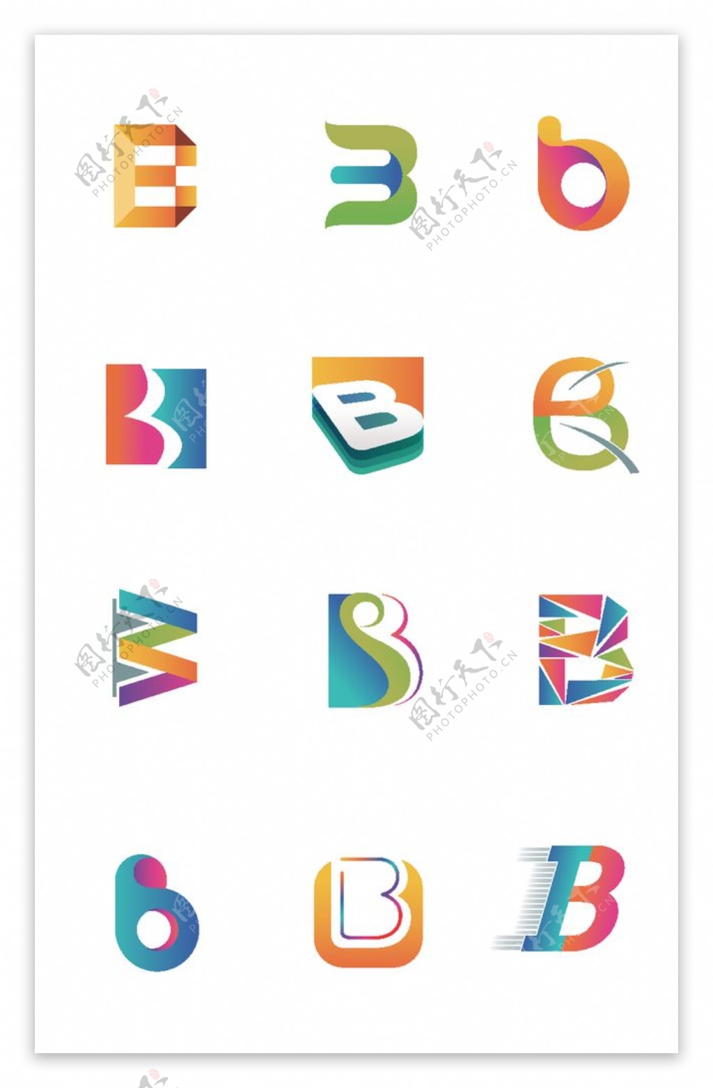 字母B常用小图标