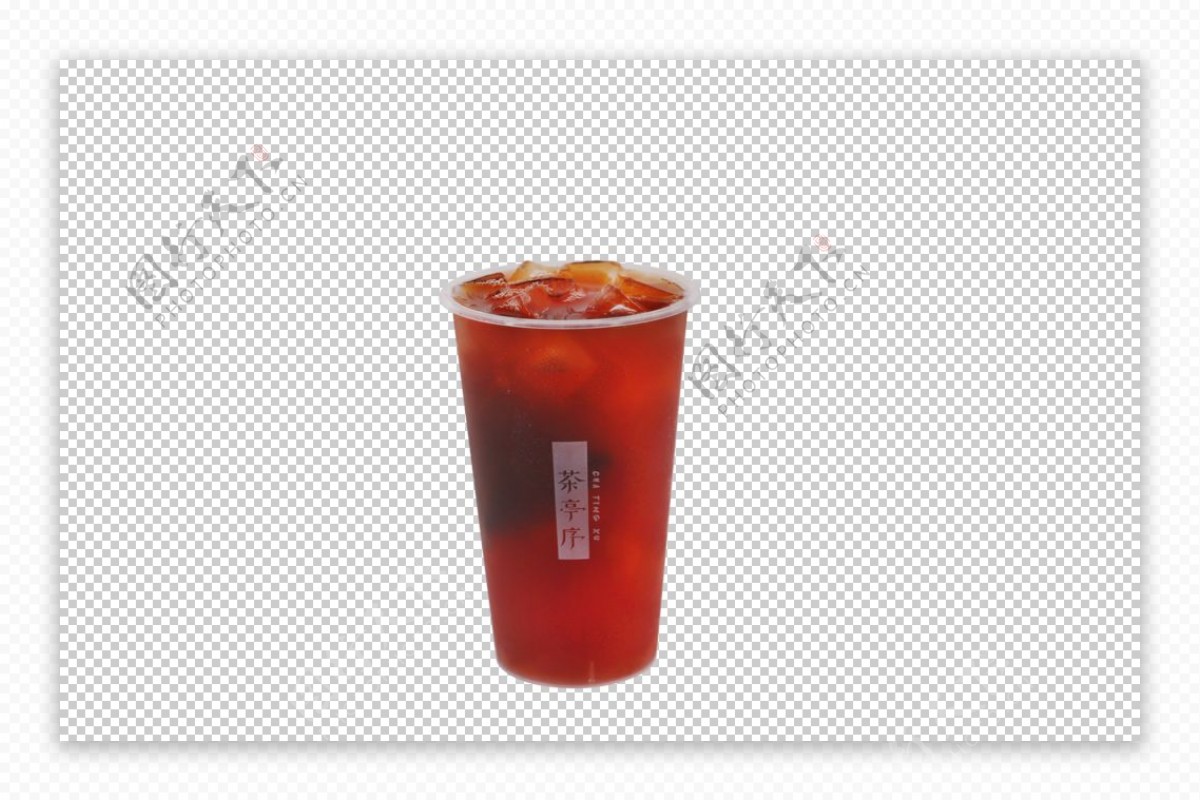 红茶奶茶PNG透明图