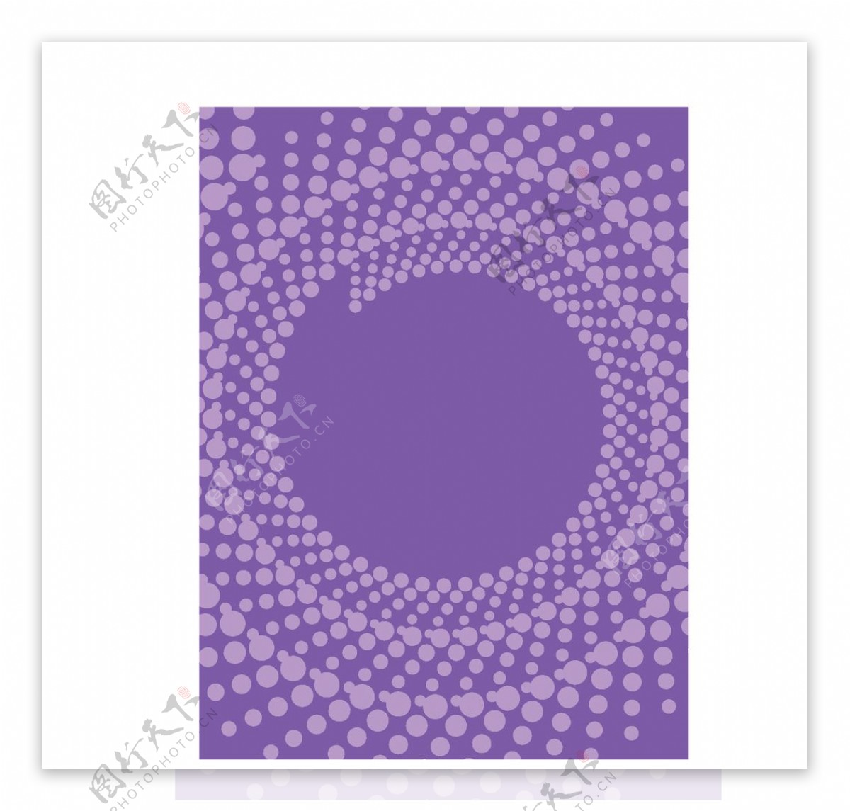 紫色螺旋波点