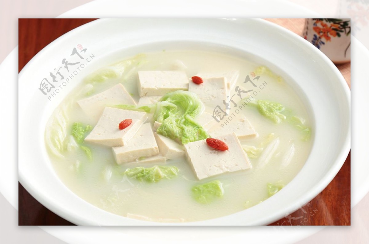 小白菜炖豆腐摄影图__传统美食_餐饮美食_摄影图库_昵图网nipic.com