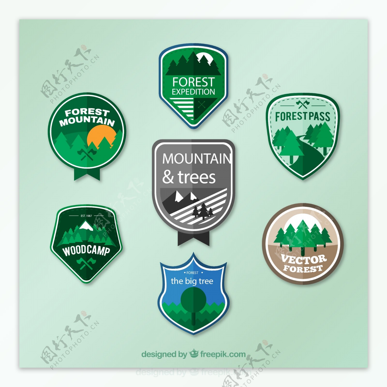 森林徽章
