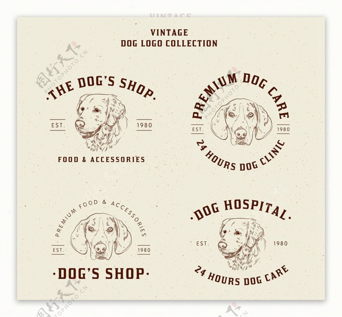 宠物医院和商铺标志图片