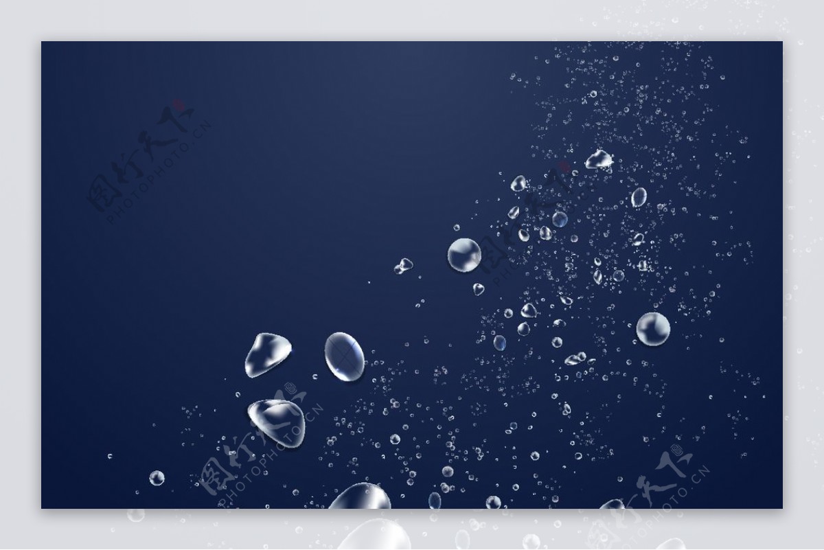 水泡水珠气泡图片