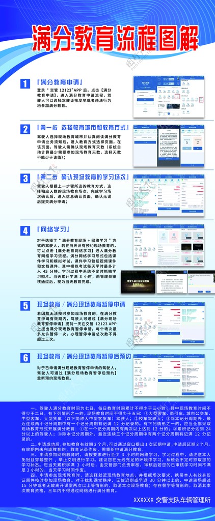 满分教育流程图解图片