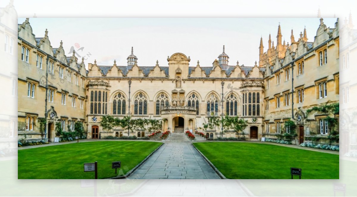 牛津大学图片