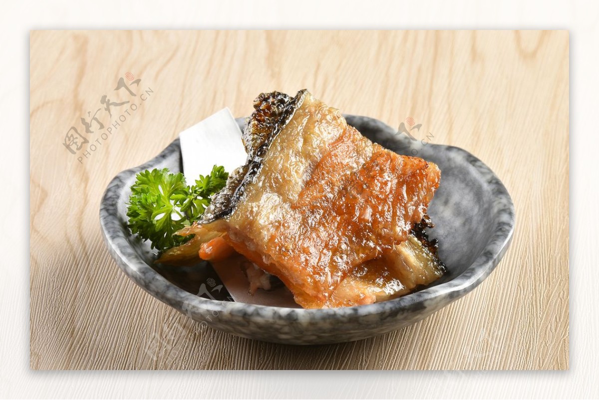 日式鳗鱼美食食材背景海报素材图片