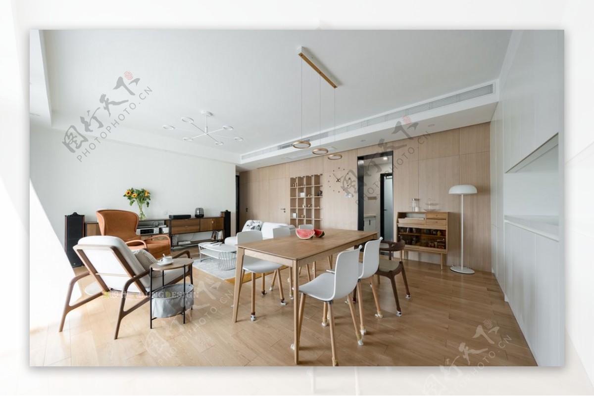 深圳漾设计风和日暄日式客厅图片