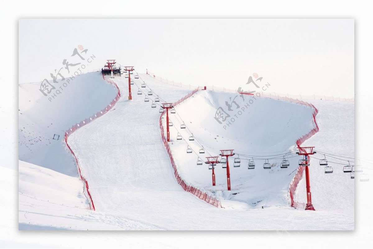 滑雪场图片