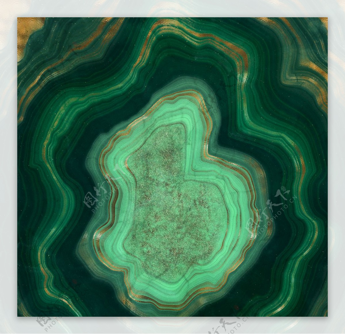 大理石孔雀绿高清背景素材图图片