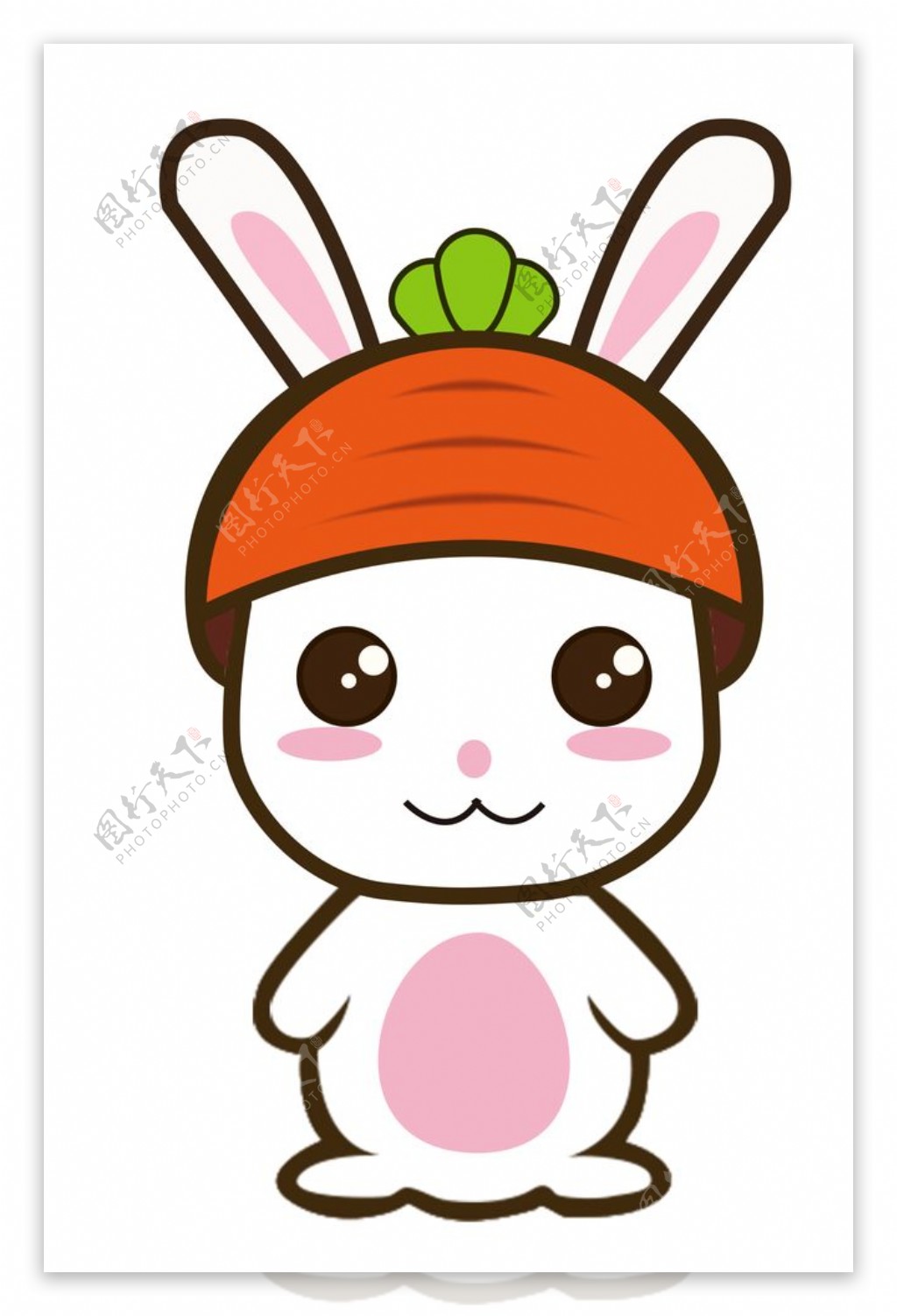 卡通可爱兔子设计图__卡通设计_广告设计_设计图库_昵图网nipic.com