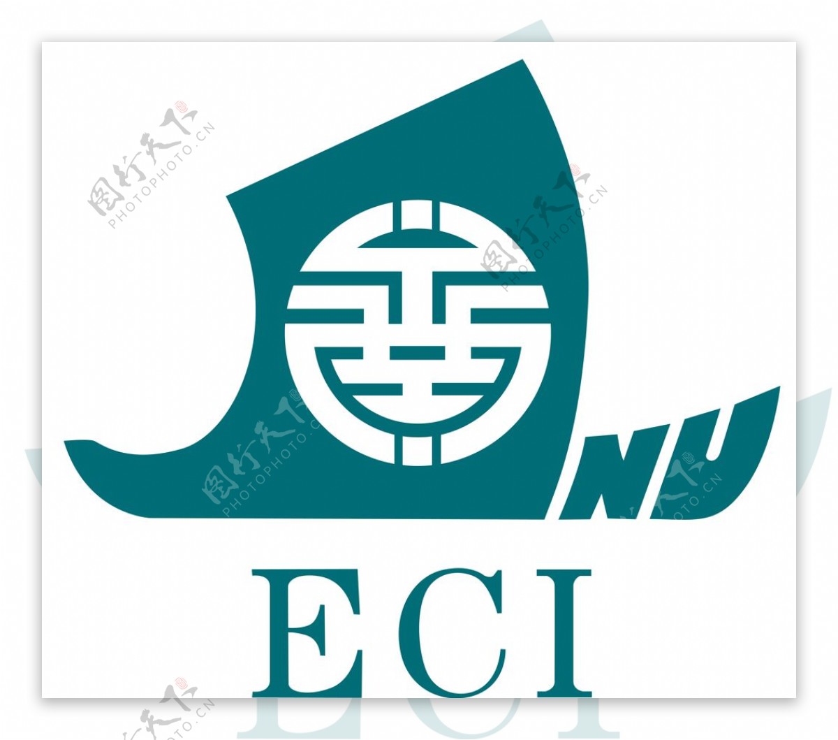 ECI漫画logo卡通图片