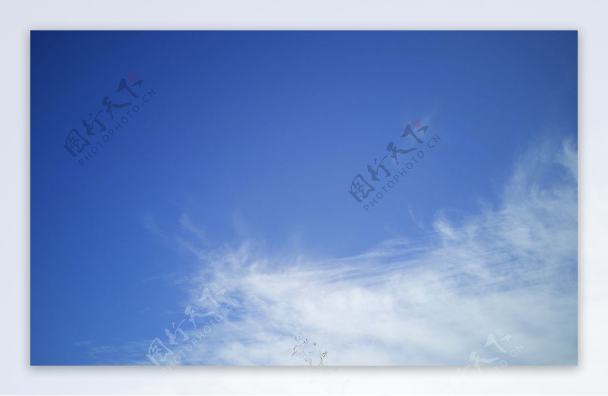 高清蓝天白云图片