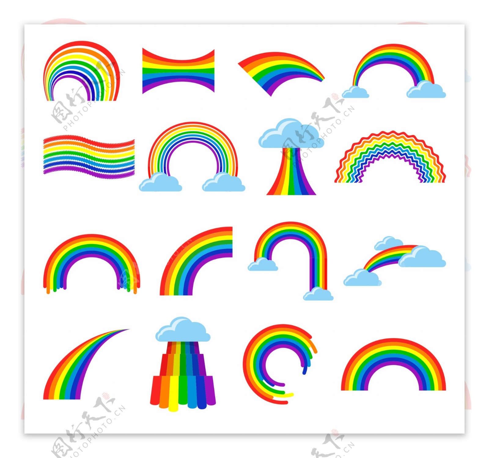 5-8岁儿童画作品 卡通小彩虹的画法图解教程（美人鱼的儿童画） - 有点网 - 好手艺