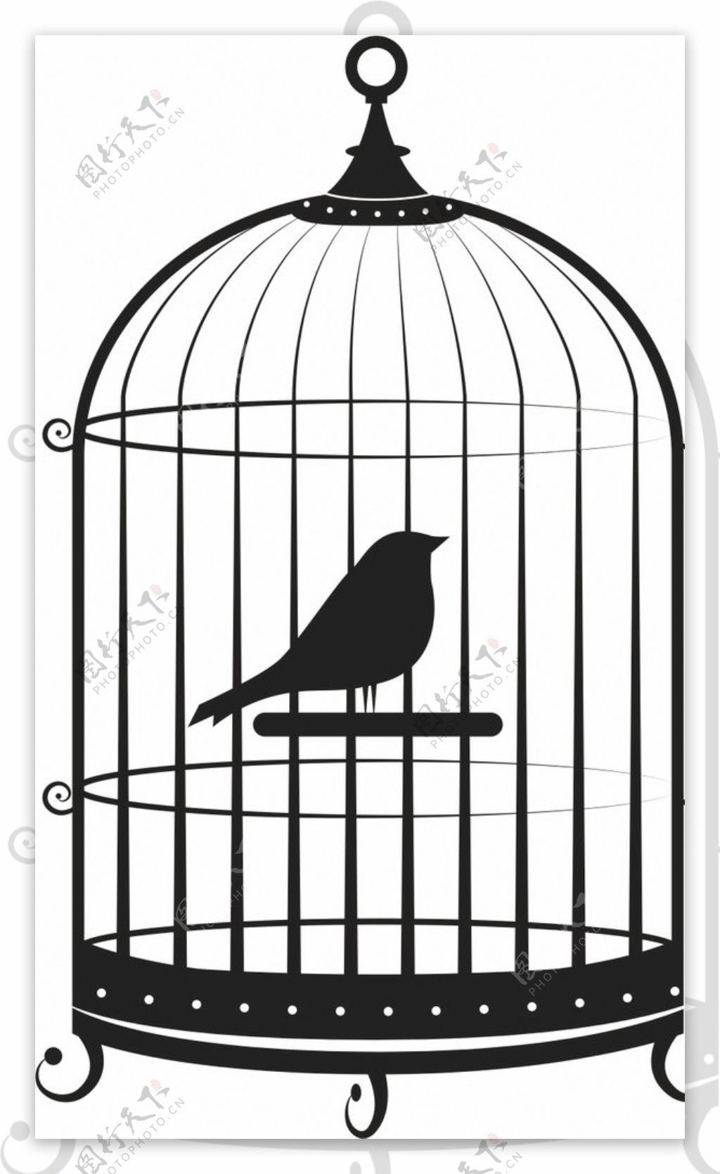 笼中鸟素材-笼中鸟图片-笼中鸟素材图片下载-觅知网
