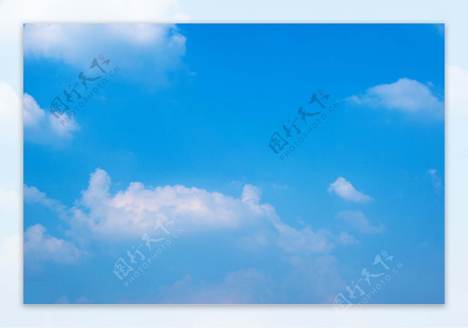蓝天白云高清大图图片