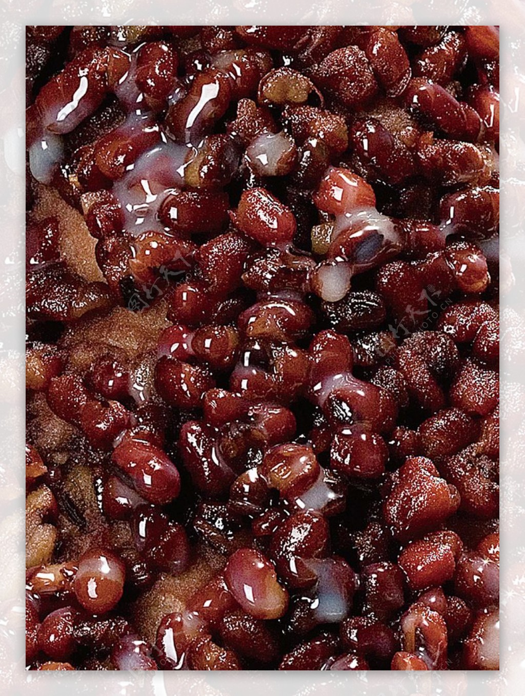 豫菜红豆刨冰图片